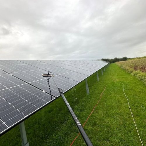 Commercial Solar Panel Cleaning